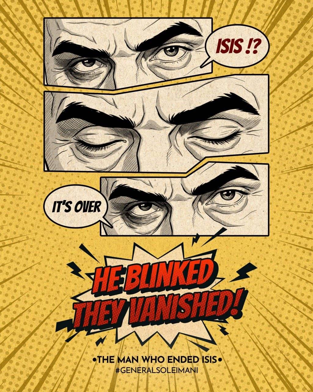 HE BLINKED THEY VANISHED!