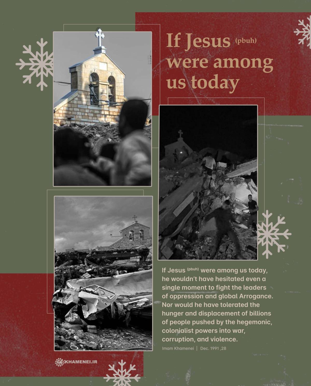 If Jesus  were among us today