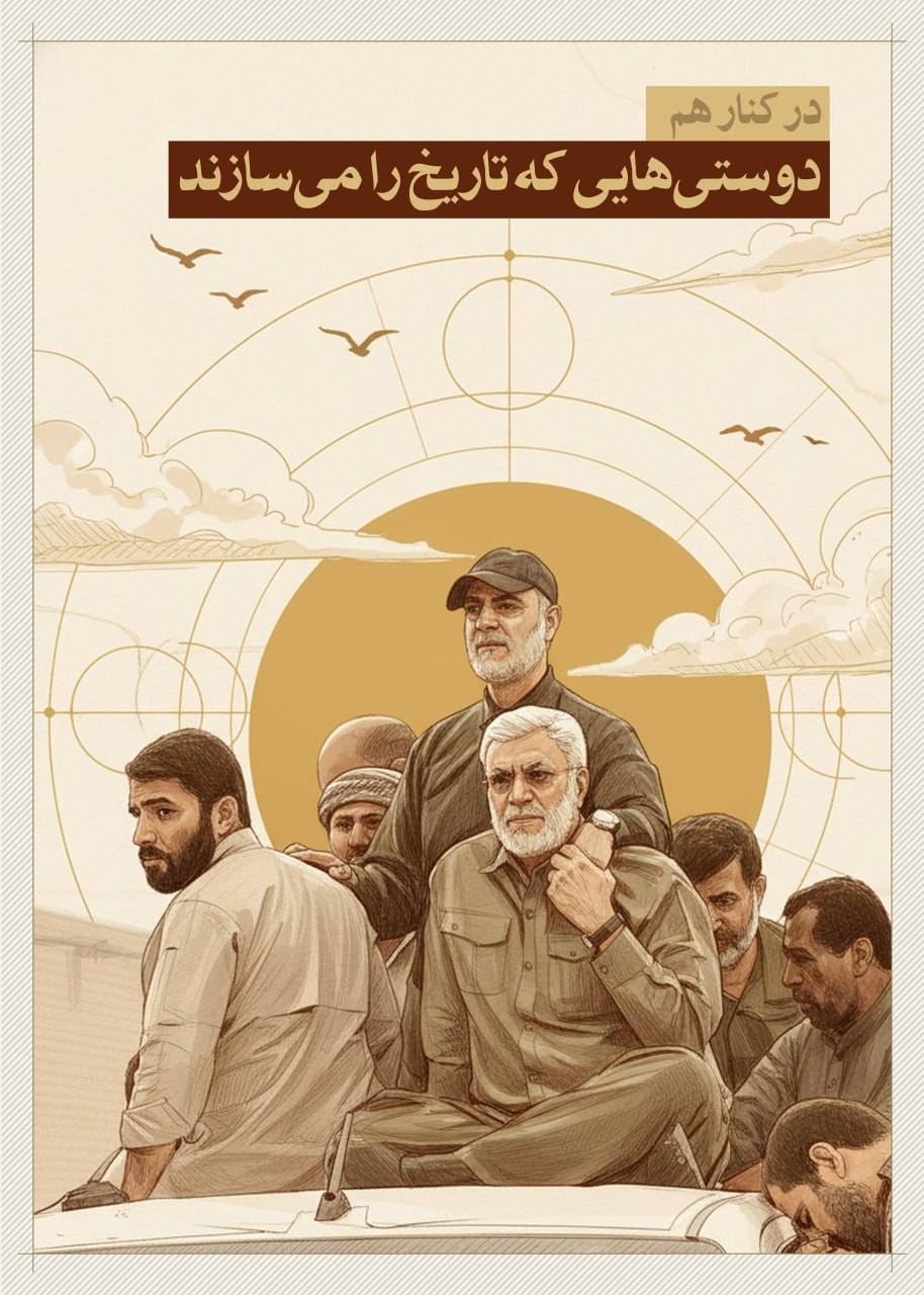 در کنار هم دوستانی که تاریخ را میسازند