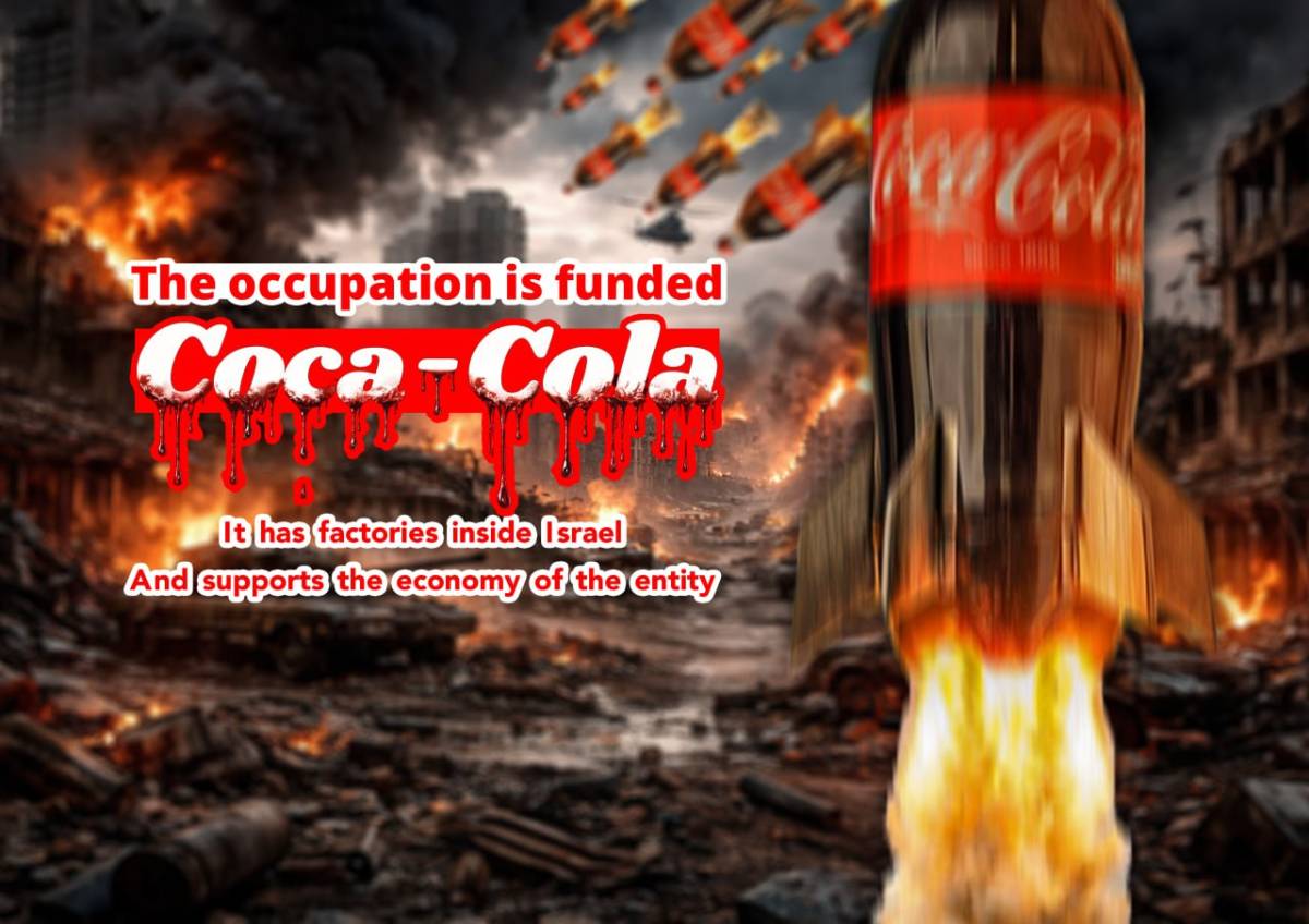 The occupation is funded Coca-Cola