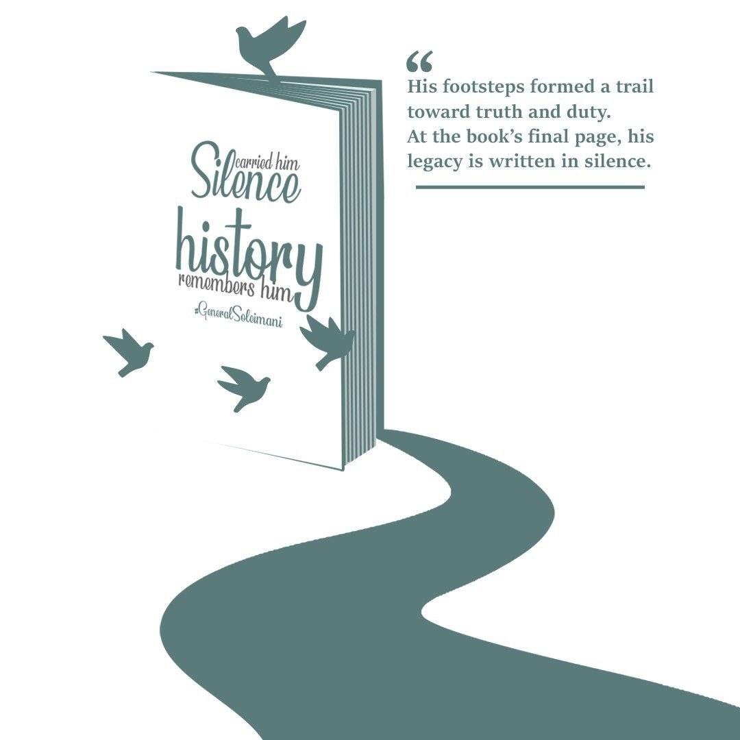 His footsteps formed a trail toward truth and duty.