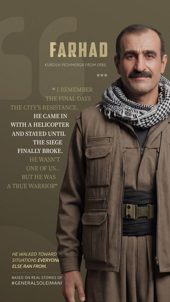 HE CAME IN WITH A HELICOPTER AND STAYED UNTIL THE SIEGE FINALLY BROKE