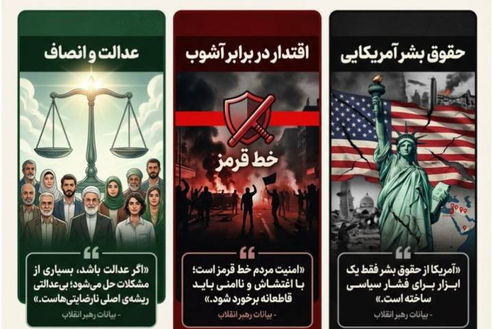 عدالت برای مردم،اقتدار در برابر ناامنی ، دو روی یک حقیقت