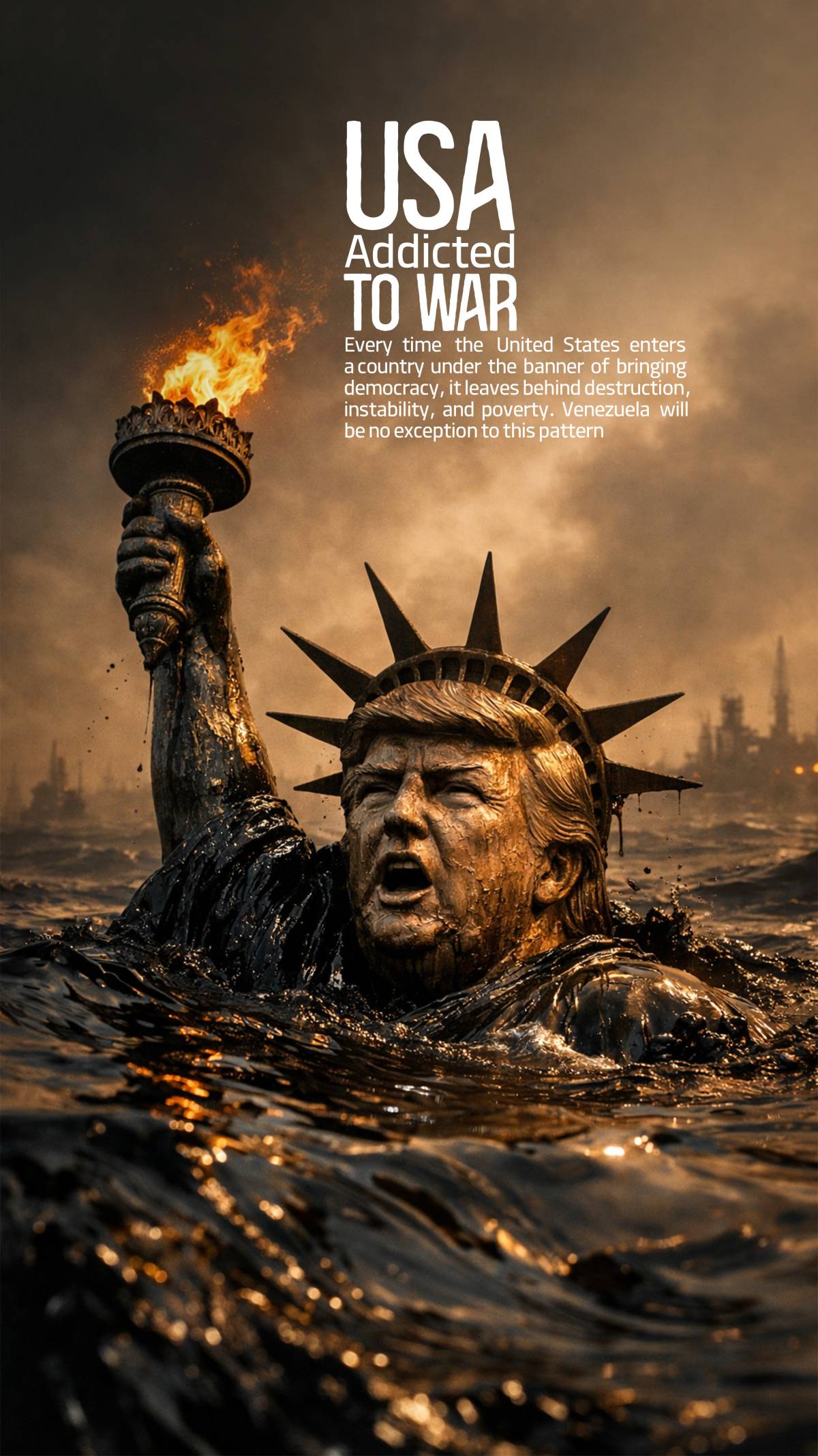 Every time the United States enters a country under the banner of bringing democracy