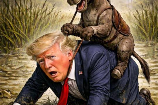 مجموعه پوستر : مثل خر در گل در باتلاق ایران گیر خواهی کرد!