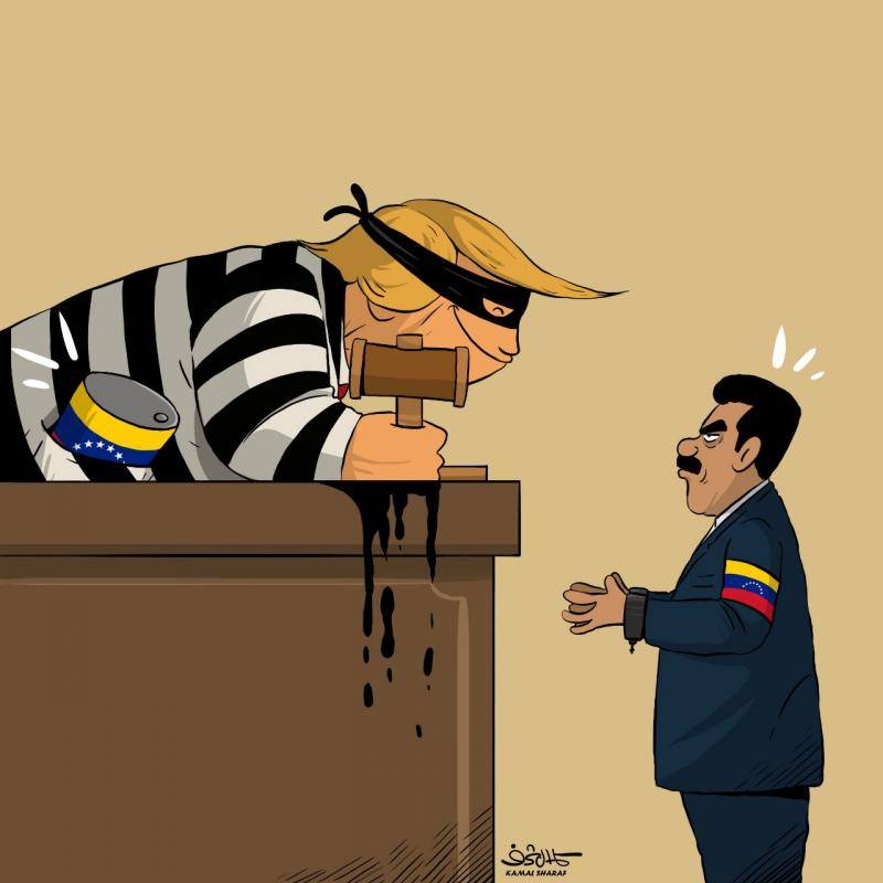 Trump puts Maduro on trial