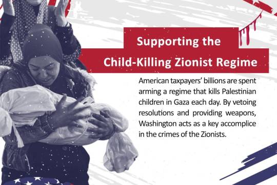 Supporting Child-Killing Zionist Regime