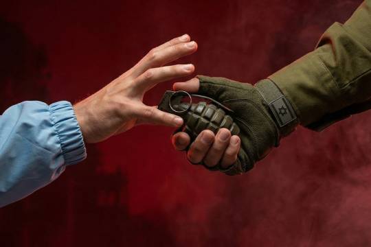 A grenade needs no protest.