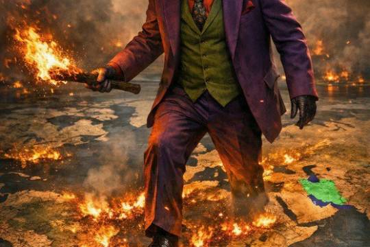 ترامپ ، نماد دیوانگی و‌ نابودی