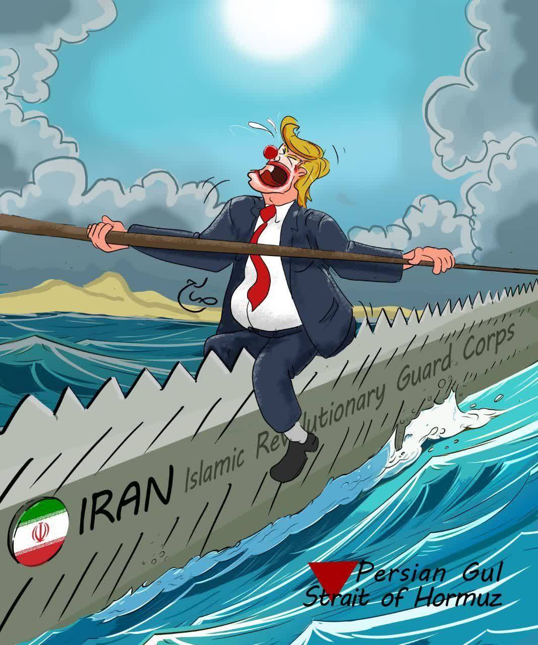 ترامپ در موقعیت اَره !