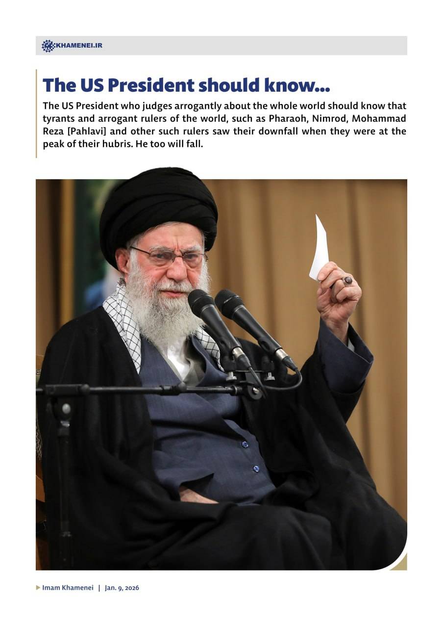 The US President should know