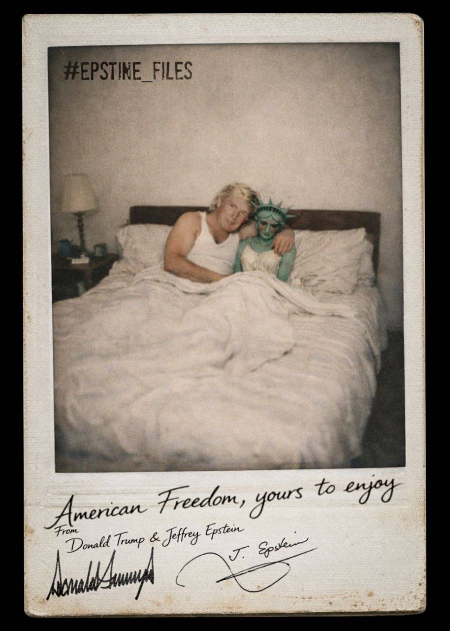 American Freedom, yours to enjoy From Donald Trump & Jeffrey Epstein