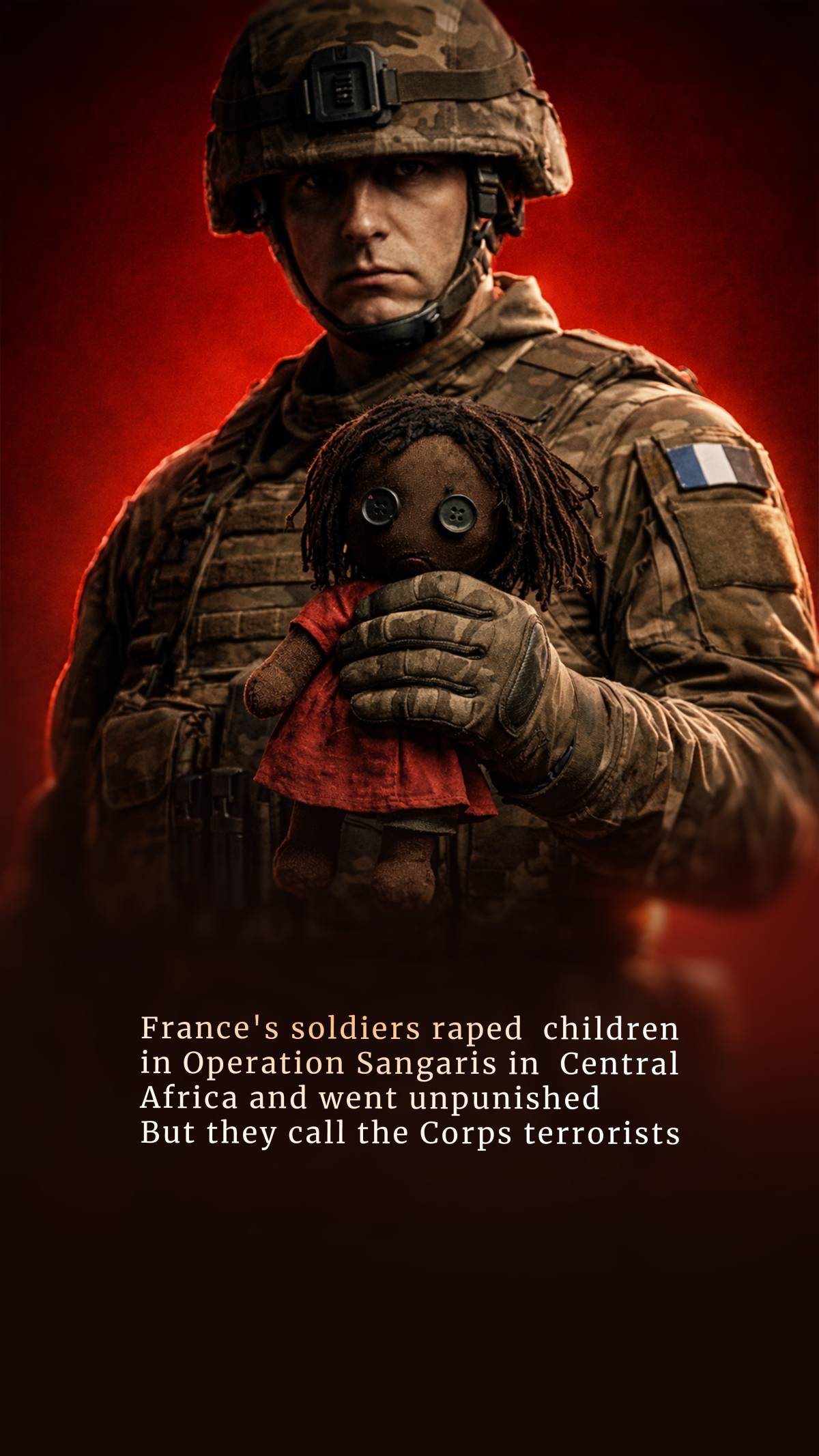 France's soldiers raped children in Operation Sangaris in Central Africa and went unpunished