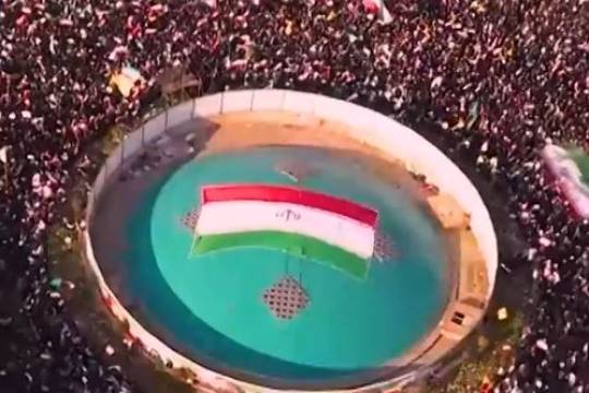 The great Iranian nation has asserted its resolve and identity in the face of the enemies