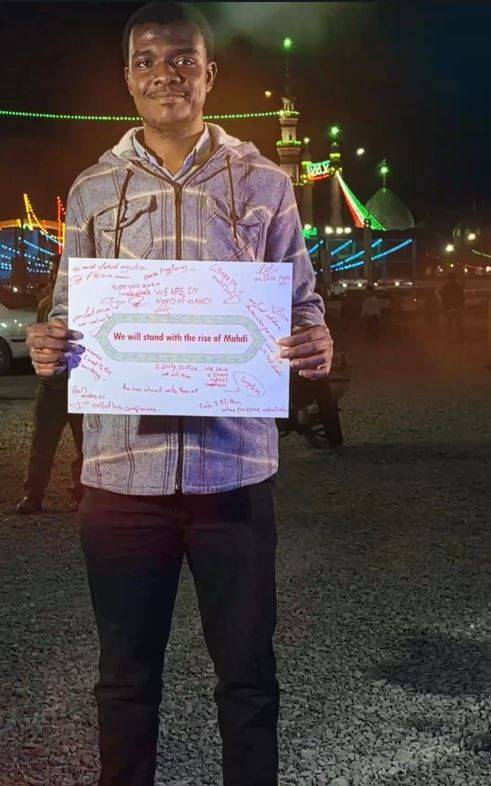 We will stand with the rise of Mahdi