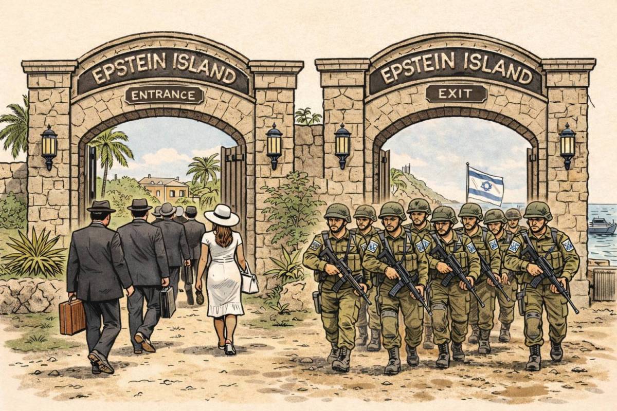 The Thought-provoking Entrance and Exit of Epstein Island