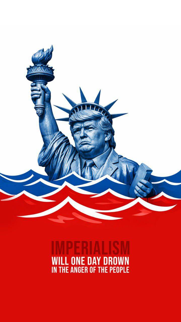 IMPERIALISM WILL ONE DAY DROWN IN THE ANGER OF THE PEOPLE