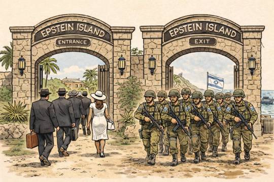 The Thought-provoking Entrance and Exit of Epstein Island