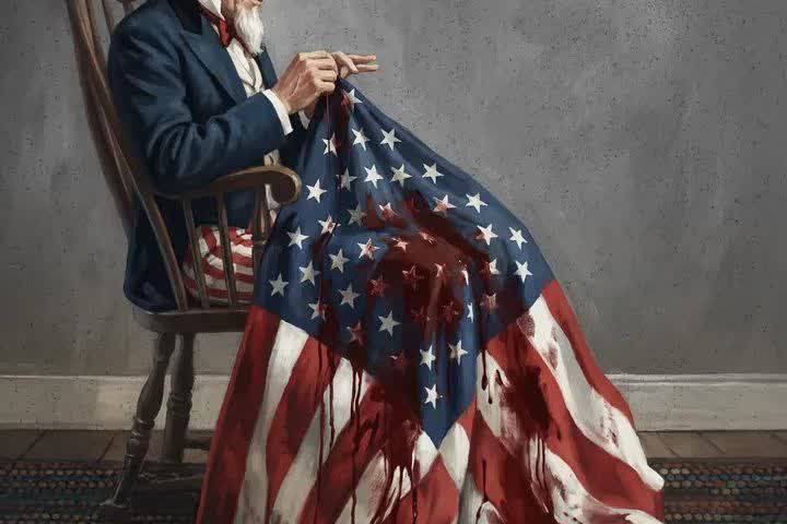 WOVEN FROM THE BLOOD OF PEOPLES