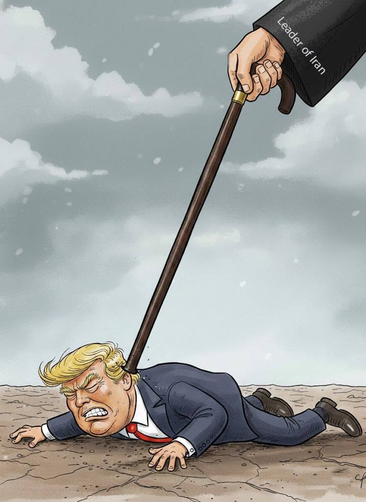 The Leader of Iran will put you in your place