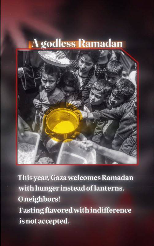 This year, Gaza welcomes Ramadan with hunger instead of lanterns