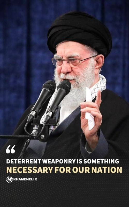 Deterrent weaponry is something necessary for our nation