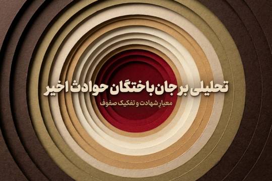 مجموعه عکس نوشت : تحلیلی بر جانباختگان حوادث دی ماه