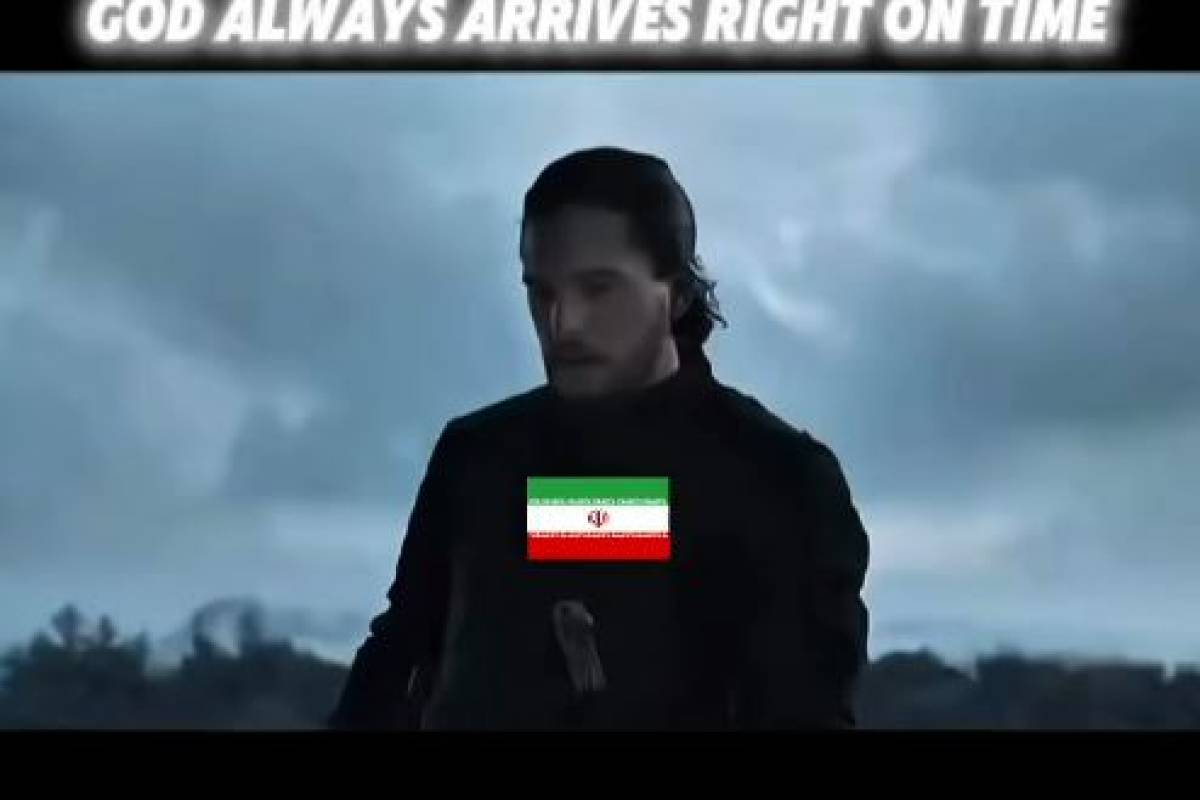 GOD ALWAYS ARRIVES RIGHT ON TIME