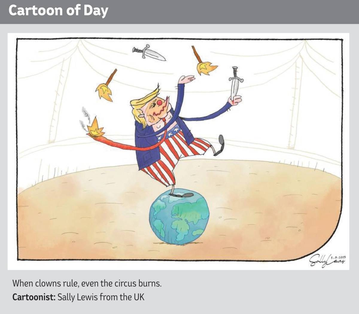 When clowns rule, even the circus burns!