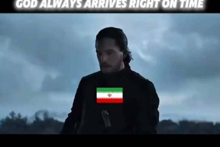 GOD ALWAYS ARRIVES RIGHT ON TIME