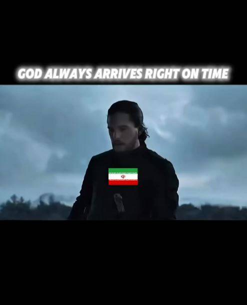 GOD ALWAYS ARRIVES RIGHT ON TIME